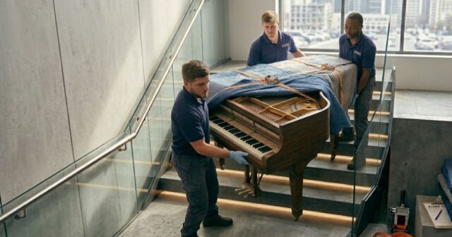 How Piano Movers Safely Transport Upright and Grand Pianos